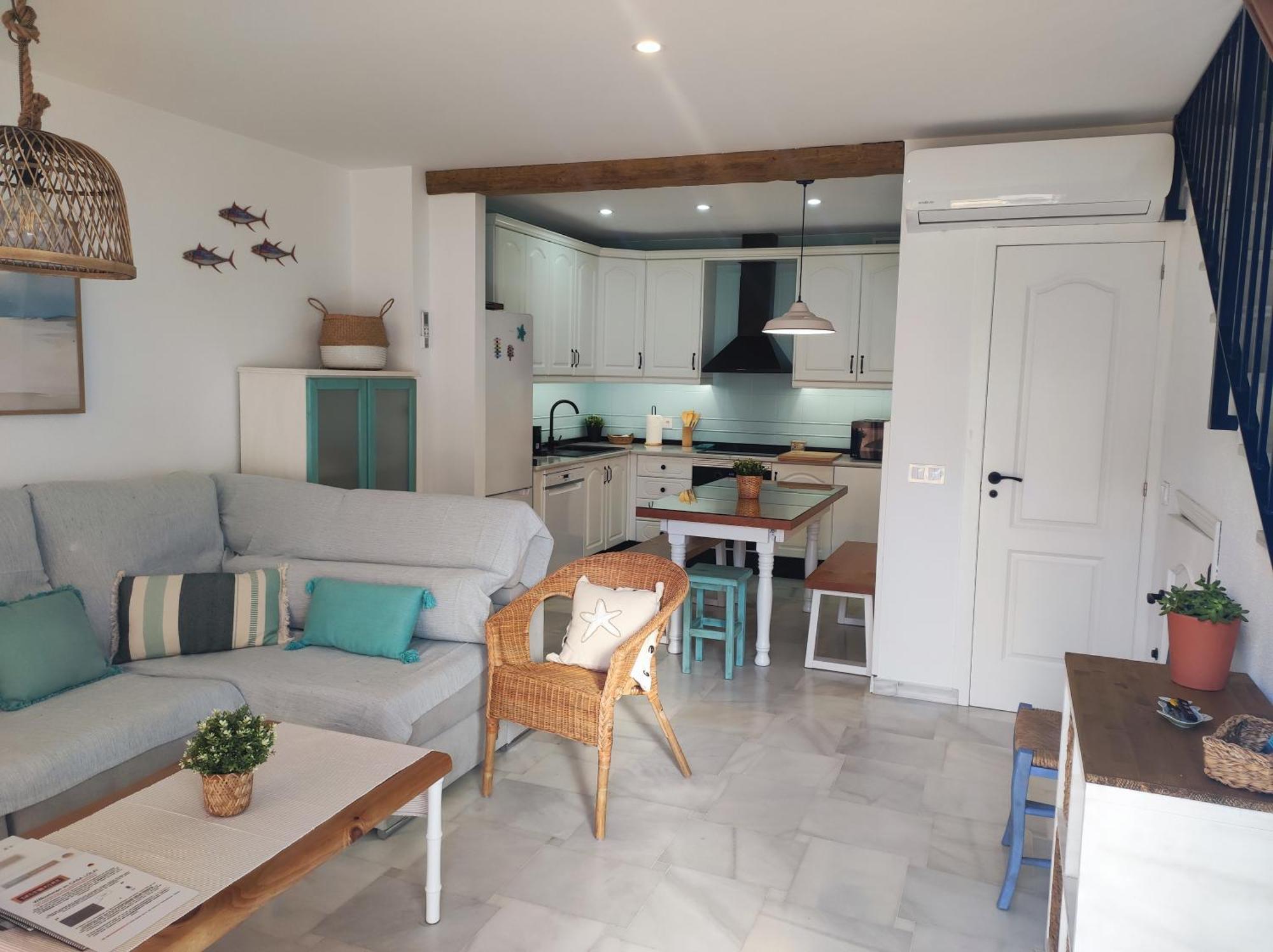 Casa Lola Conil, Azotea Al Mar Y Parking Solo Familias O Parejas Conil De La Frontera Exterior foto